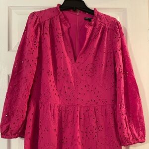 Maggy London pink (very berry) Shaina a-line dress. Size 6. NWT.